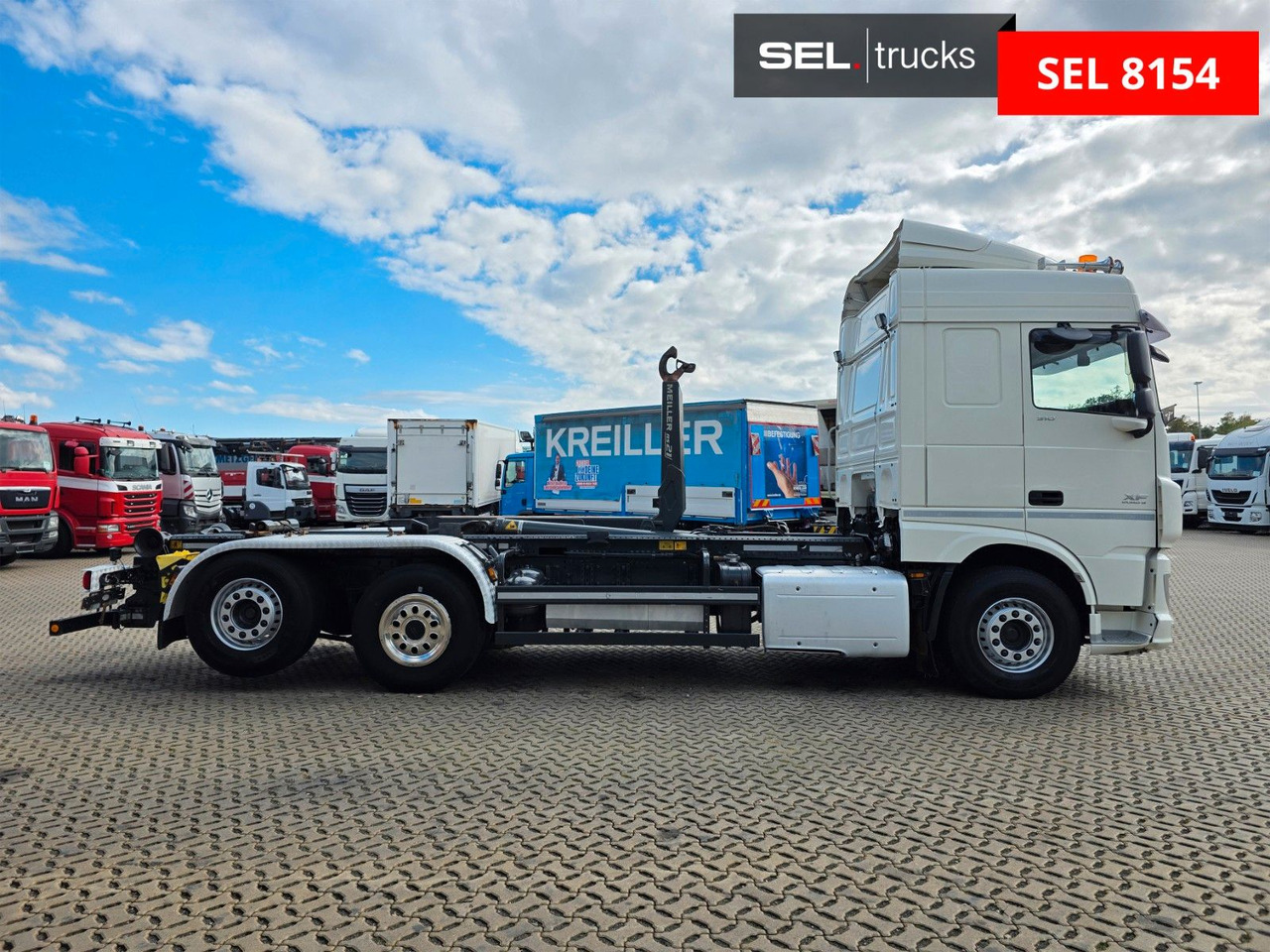 DAF XF 510 FAN / ZF Intarder / Lenk-Liftachse - شاحنة برافعة خطافية: صورة 4 DAF XF 510 FAN / ZF Intarder / Lenk-Liftachse - شاحنة برافعة خطافية: صورة 4