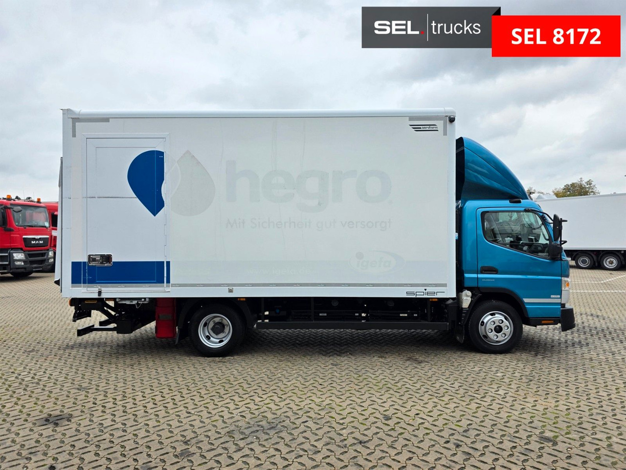 FUSO Canter 9C18 / Ladebordwand / 3 Sitzen - شاحنة بصندوق مغلق: صورة 4 FUSO Canter 9C18 / Ladebordwand / 3 Sitzen - شاحنة بصندوق مغلق: صورة 4