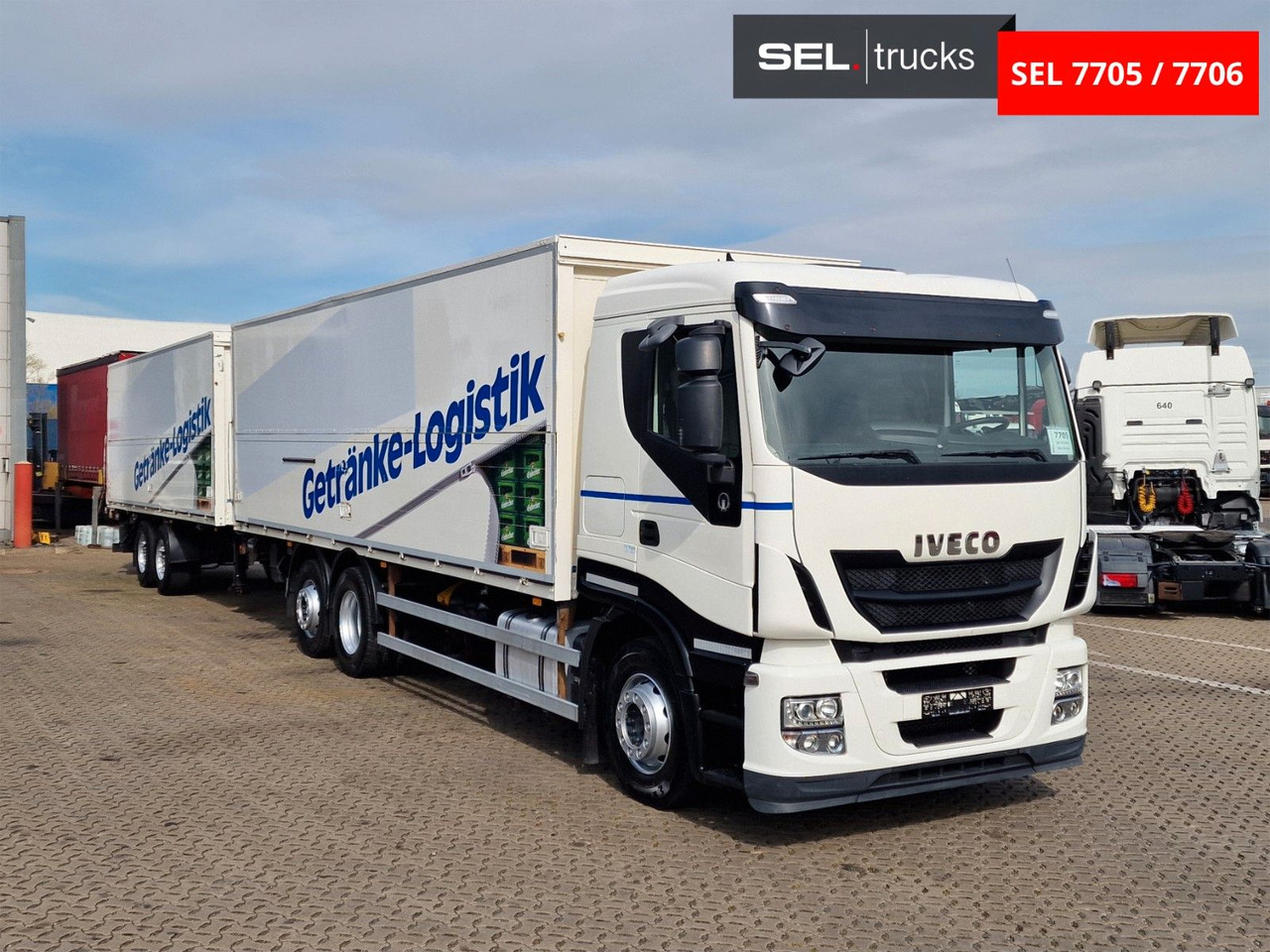 Iveco Stralis 420 / Intarder / Ldbw / Lenkachse - شاحنة مشروبات: صورة 3 Iveco Stralis 420 / Intarder / Ldbw / Lenkachse - شاحنة مشروبات: صورة 3
