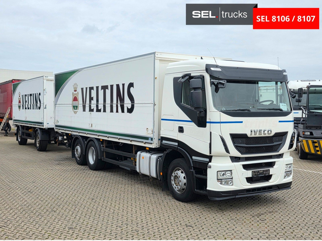 Iveco Stralis 460 / Ldbw / Lenkachse / Liftachse - شاحنة مشروبات: صورة 3 Iveco Stralis 460 / Ldbw / Lenkachse / Liftachse - شاحنة مشروبات: صورة 3