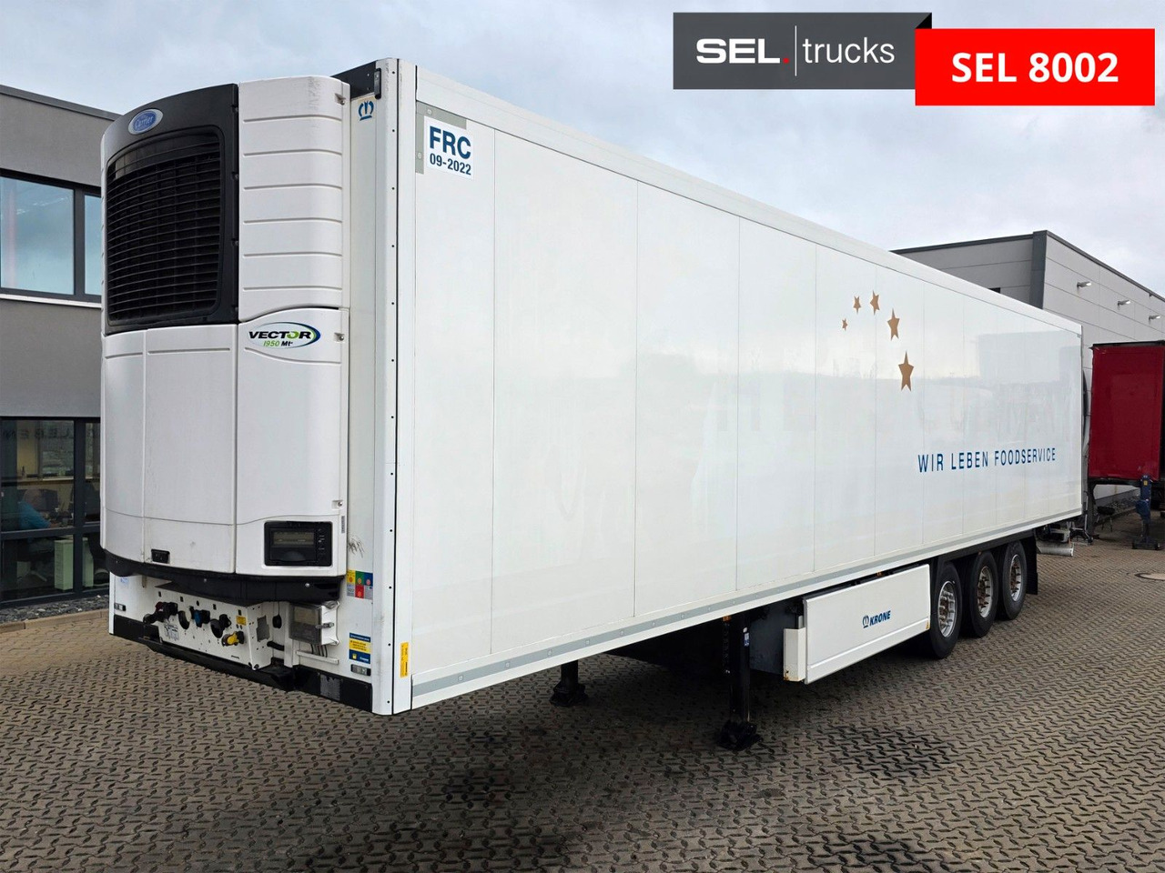 Krone SD / Doppelverdampfer/ Vector 1950 Mt / FRC 2022 - نصف مقطورة للتبريد: صورة 1 Krone SD / Doppelverdampfer/ Vector 1950 Mt / FRC 2022 - نصف مقطورة للتبريد: صورة 1