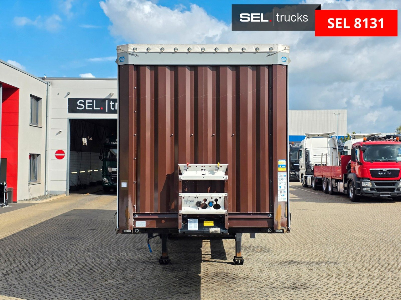 Krone SD / EDSCHA / Liftachse - نصف مقطورة بستائر جانبية: صورة 2 Krone SD / EDSCHA / Liftachse - نصف مقطورة بستائر جانبية: صورة 2