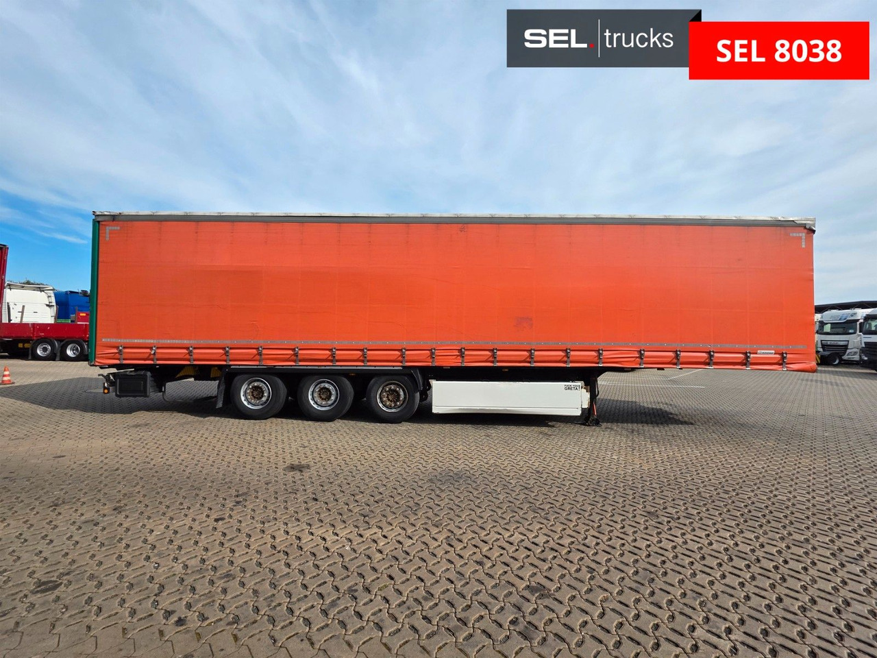 Krone SD / Palettenkasten / Liftachse - نصف مقطورة بستائر جانبية: صورة 4 Krone SD / Palettenkasten / Liftachse - نصف مقطورة بستائر جانبية: صورة 4