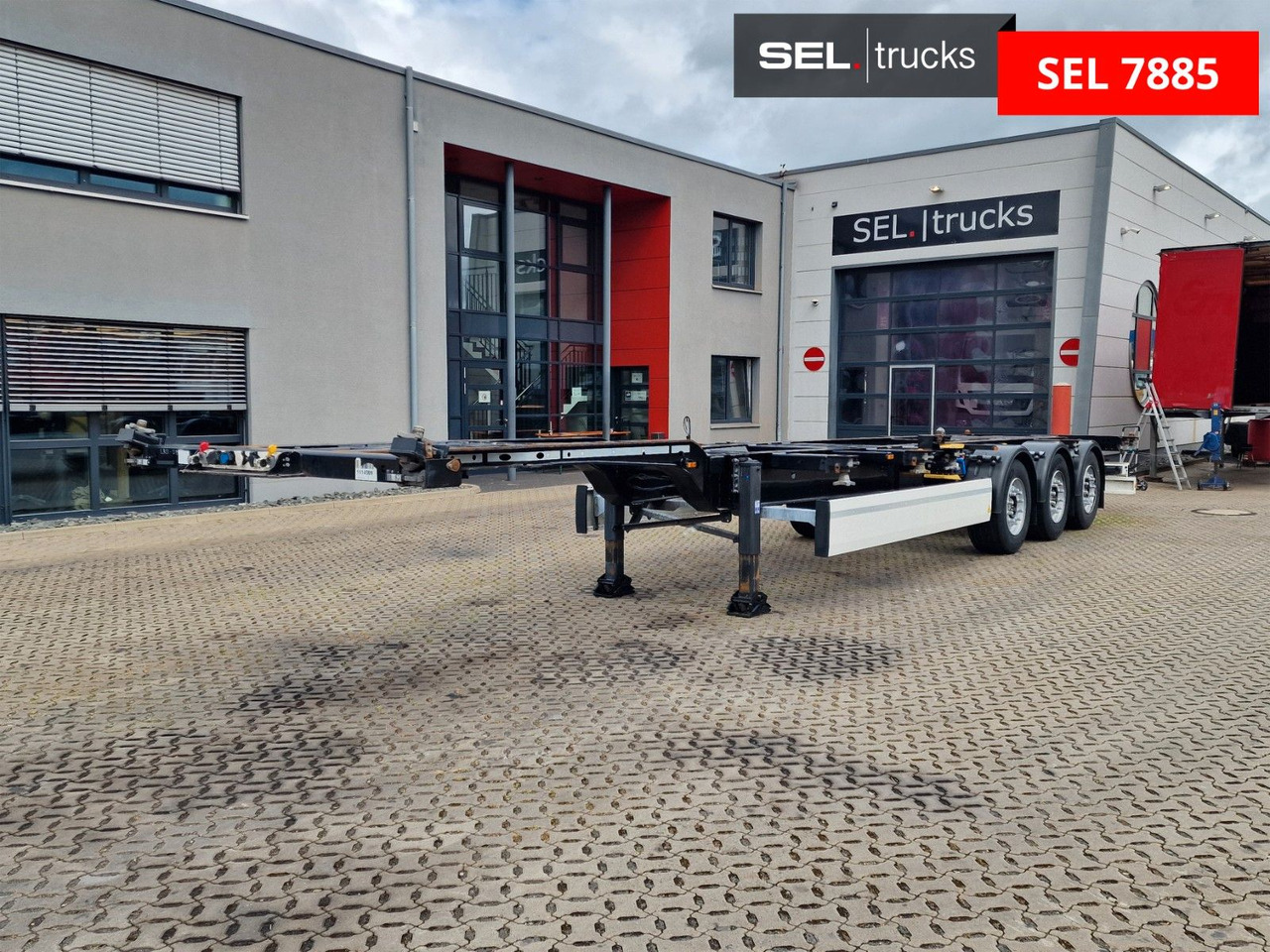 Krone SD / Teleskop / Liftachse - ناقل حاوية/ نصف مقطورة بحاوية: صورة 1 Krone SD / Teleskop / Liftachse - ناقل حاوية/ نصف مقطورة بحاوية: صورة 1