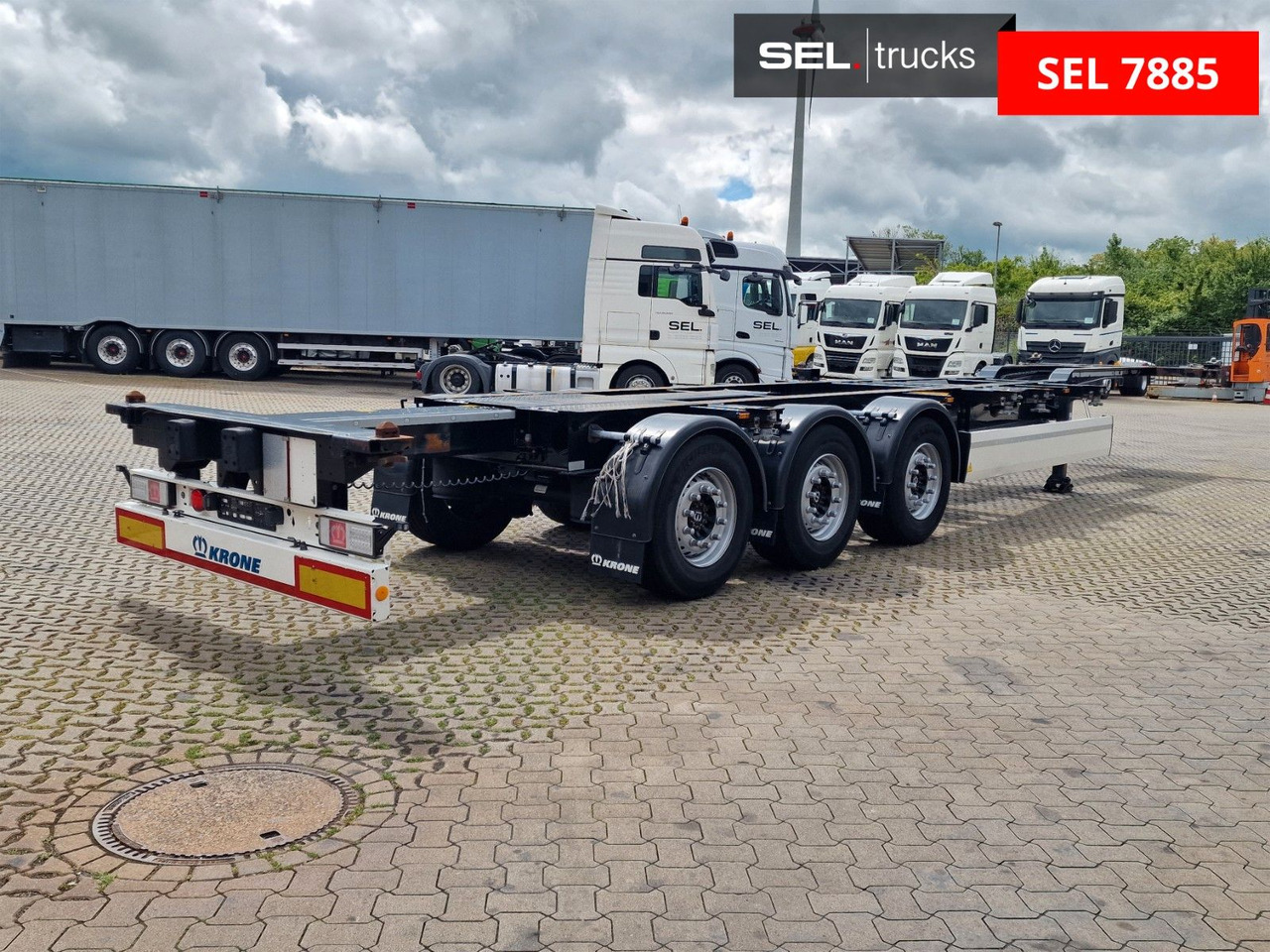 Krone SD / Teleskop / Liftachse - ناقل حاوية/ نصف مقطورة بحاوية: صورة 5 Krone SD / Teleskop / Liftachse - ناقل حاوية/ نصف مقطورة بحاوية: صورة 5