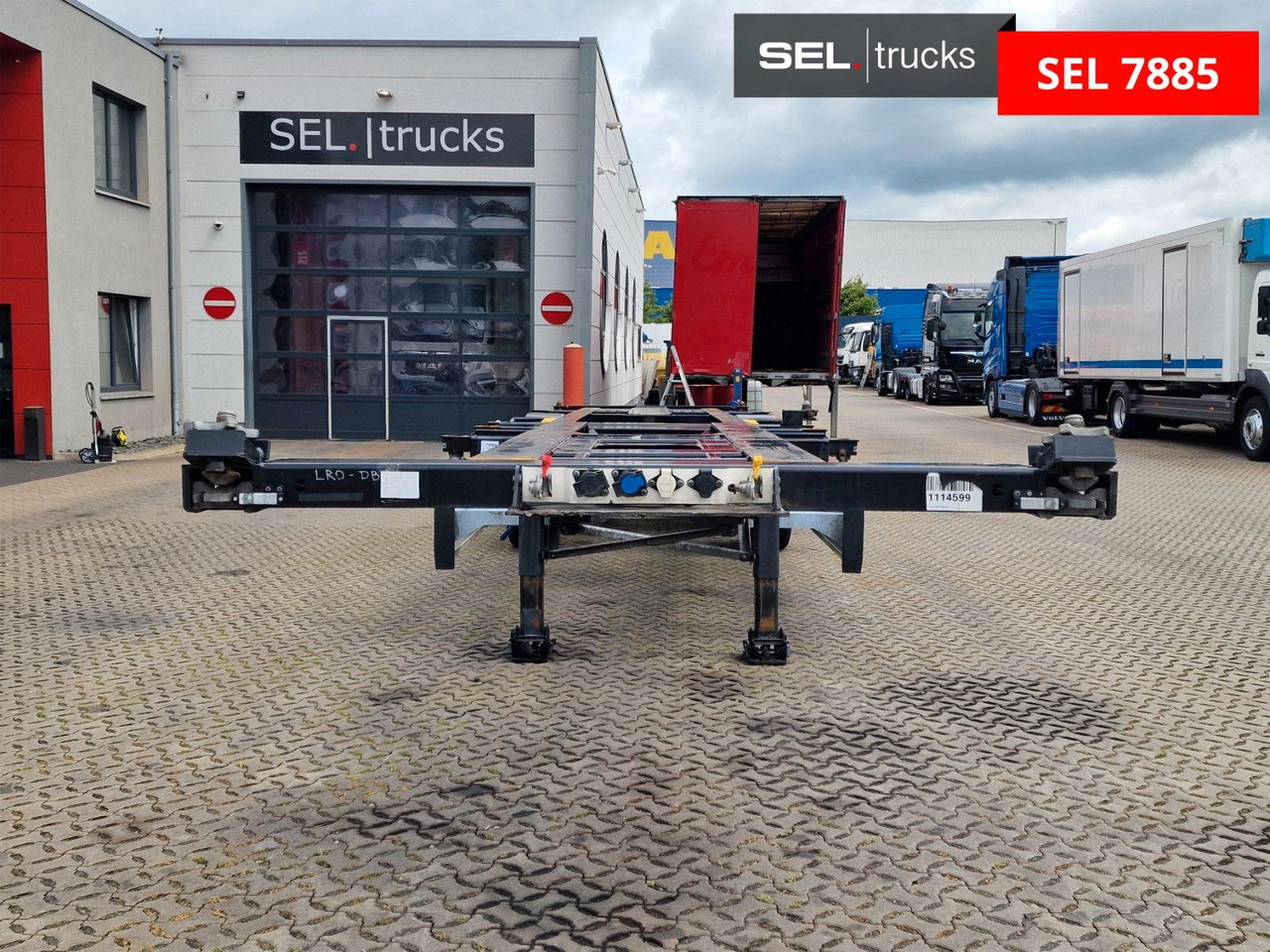 Krone SD / Teleskop / Liftachse - ناقل حاوية/ نصف مقطورة بحاوية: صورة 2 Krone SD / Teleskop / Liftachse - ناقل حاوية/ نصف مقطورة بحاوية: صورة 2