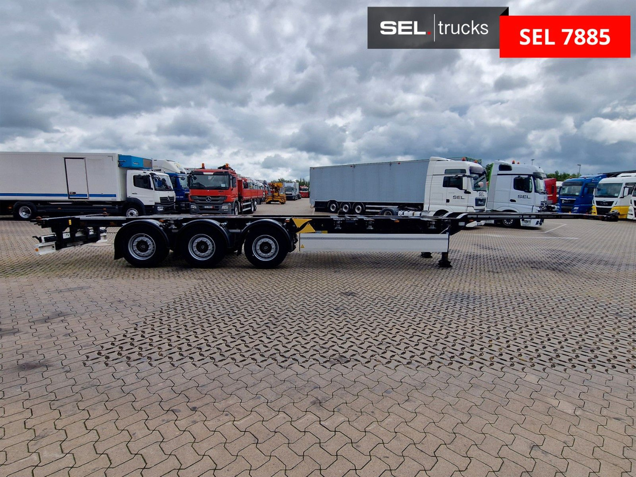 Krone SD / Teleskop / Liftachse - ناقل حاوية/ نصف مقطورة بحاوية: صورة 4 Krone SD / Teleskop / Liftachse - ناقل حاوية/ نصف مقطورة بحاوية: صورة 4