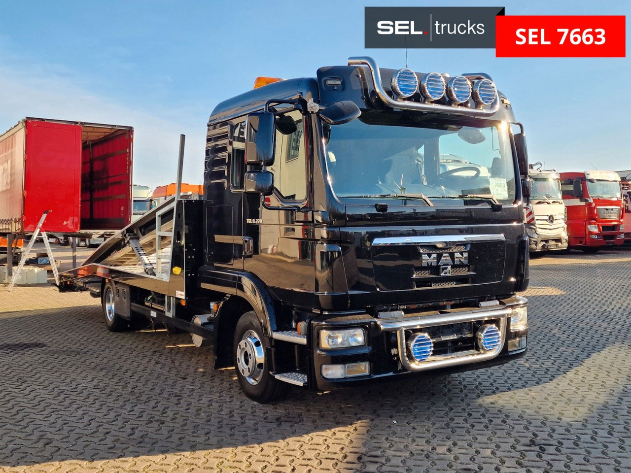 MAN TGL 8.220 4X2 BL / Xenon / Alu-Felgen - شاحنة نقل سيارات شاحنة: صورة 3 MAN TGL 8.220 4X2 BL / Xenon / Alu-Felgen - شاحنة نقل سيارات شاحنة: صورة 3
