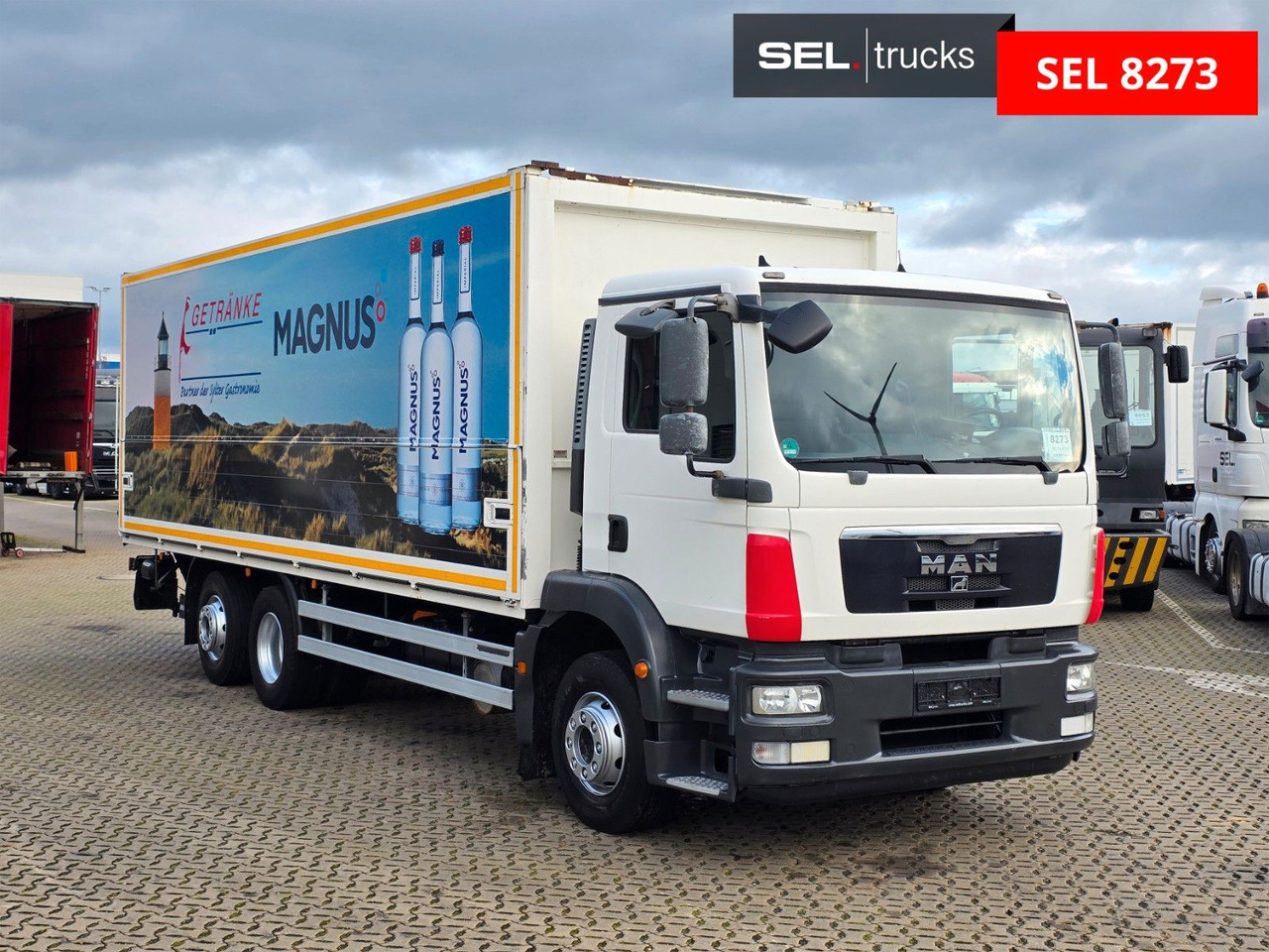 MAN TGM 22.290 6x2-4 LL / Ldbw / Rückfahrk. / Lenkac - شاحنة مشروبات: صورة 3 MAN TGM 22.290 6x2-4 LL / Ldbw / Rückfahrk. / Lenkac - شاحنة مشروبات: صورة 3