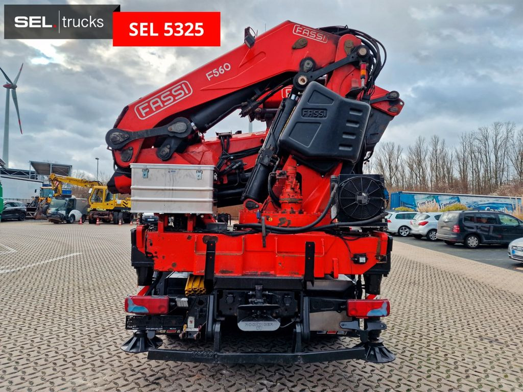 شاحنة كرين MAN TGS 35.480 8X4H-6 BL / Intarder / FASSI F560 MAN TGS 35.480 8X4H-6 BL / Intarder / FASSI F560: صورة 6