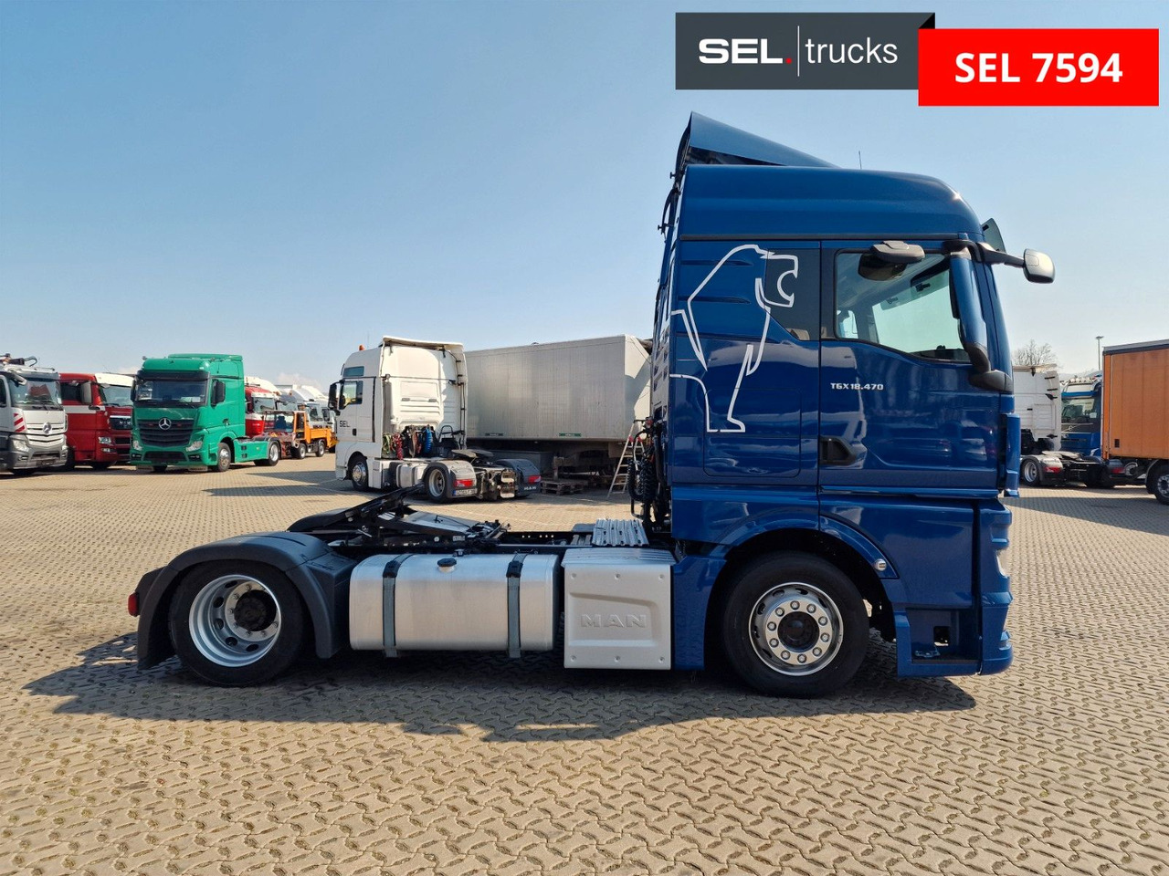 MAN TGX 18 470 4x2 LL SA / Retarder /6D /Hubkupplung - مقطورة السحب: صورة 4 MAN TGX 18 470 4x2 LL SA / Retarder /6D /Hubkupplung - مقطورة السحب: صورة 4