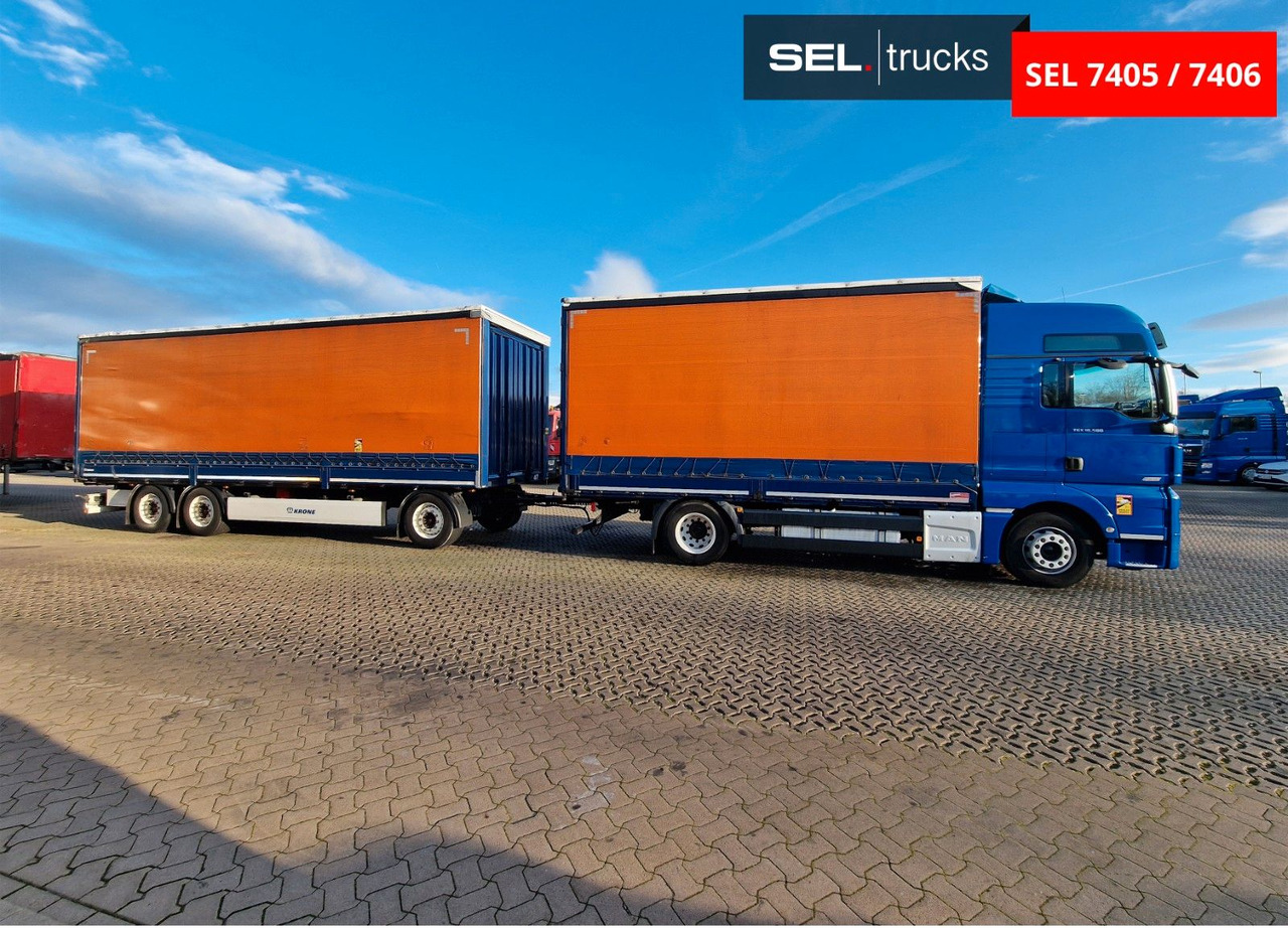 MAN TGX 18.580 4X2 LL/ Intarder/Aluklappen/Durchlade - شاحنة ذات ستائر جانبية: صورة 5 MAN TGX 18.580 4X2 LL/ Intarder/Aluklappen/Durchlade - شاحنة ذات ستائر جانبية: صورة 5