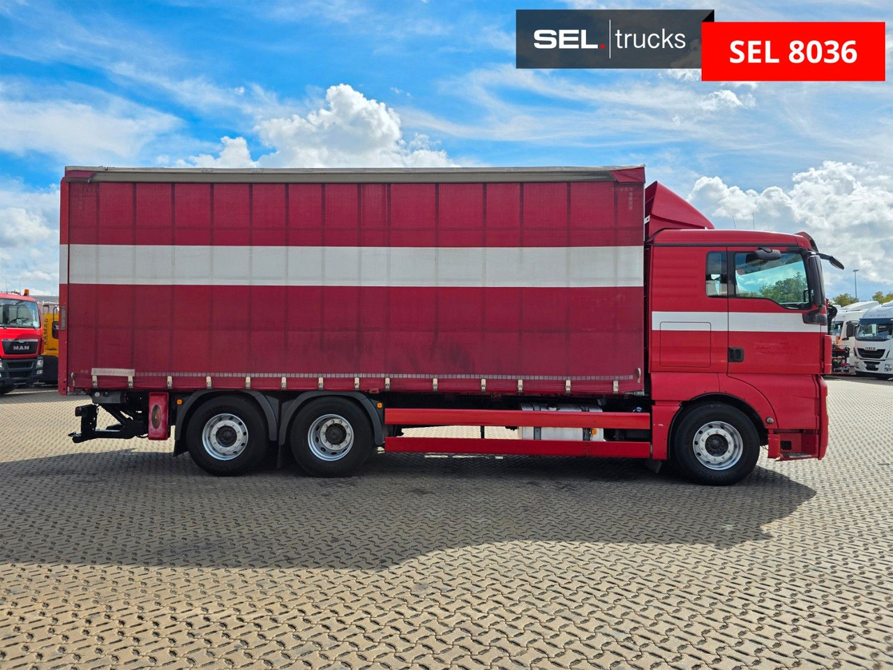 MAN TGX 26.360 6X2-2 LL / Intarder / Ldbw /Lenkachse - شاحنة ذات ستائر جانبية: صورة 4 MAN TGX 26.360 6X2-2 LL / Intarder / Ldbw /Lenkachse - شاحنة ذات ستائر جانبية: صورة 4