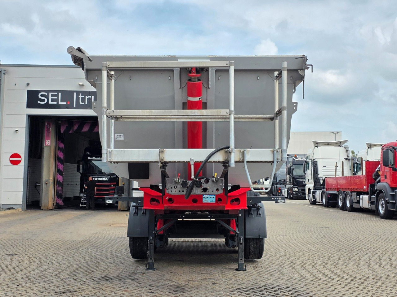 Meiller KISA3 / Alu-Felgen / Liftachse - نصف مقطورة قلابة: صورة 3 Meiller KISA3 / Alu-Felgen / Liftachse - نصف مقطورة قلابة: صورة 3