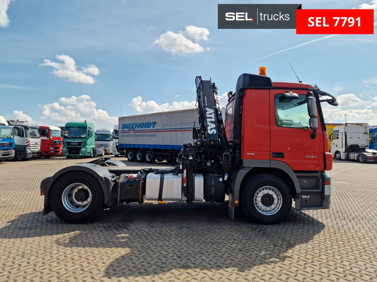 Mercedes-Benz Actros 1844 / Retarder / Fernbedienung / Atlas - مقطورة السحب: صورة 4 Mercedes-Benz Actros 1844 / Retarder / Fernbedienung / Atlas - مقطورة السحب: صورة 4