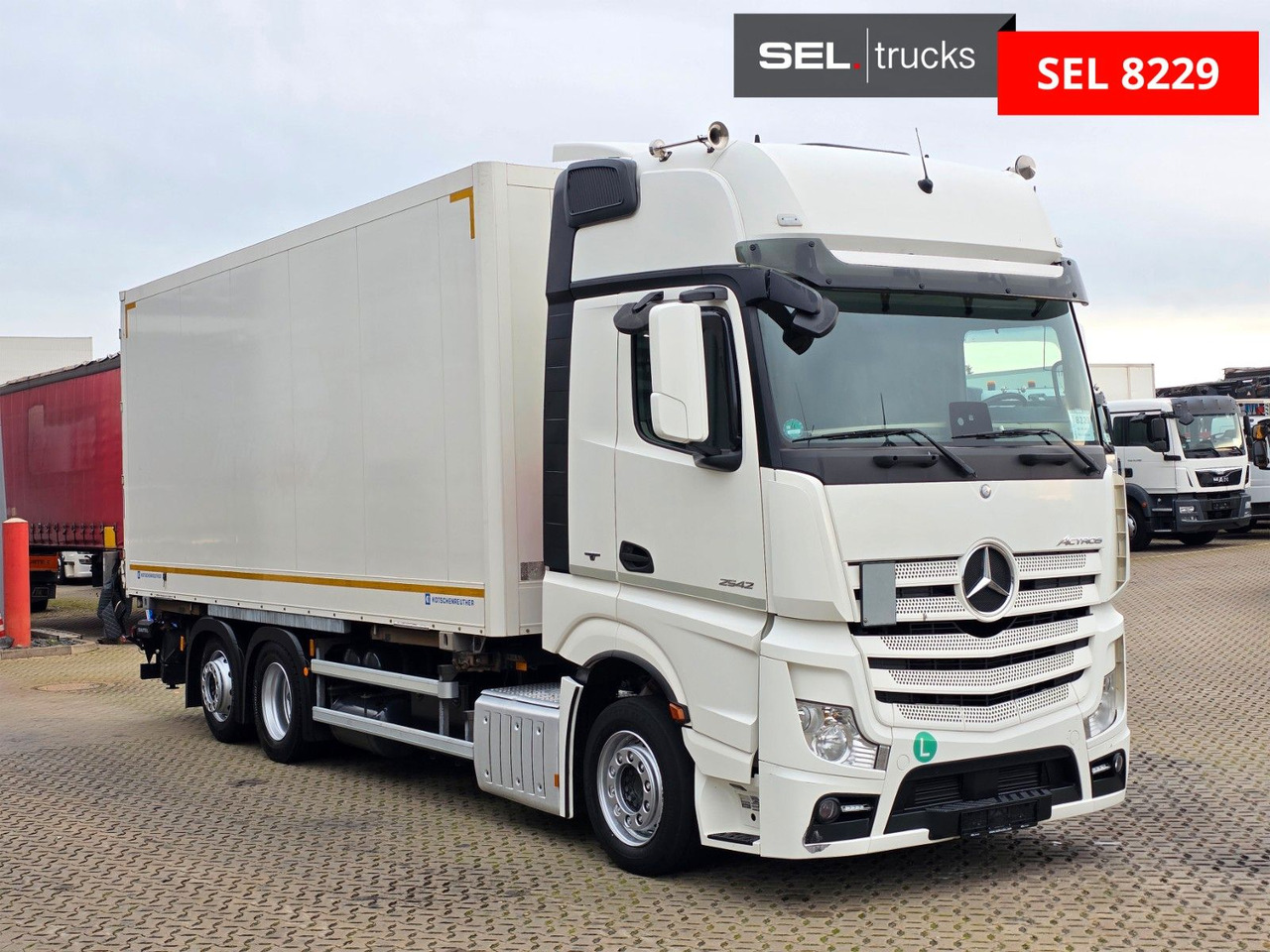 Mercedes-Benz Actros 2542 / Standklima / Ldbw / Lenkachse - ناقلة حاويات/ شاحنة حاويات: صورة 3 Mercedes-Benz Actros 2542 / Standklima / Ldbw / Lenkachse - ناقلة حاويات/ شاحنة حاويات: صورة 3