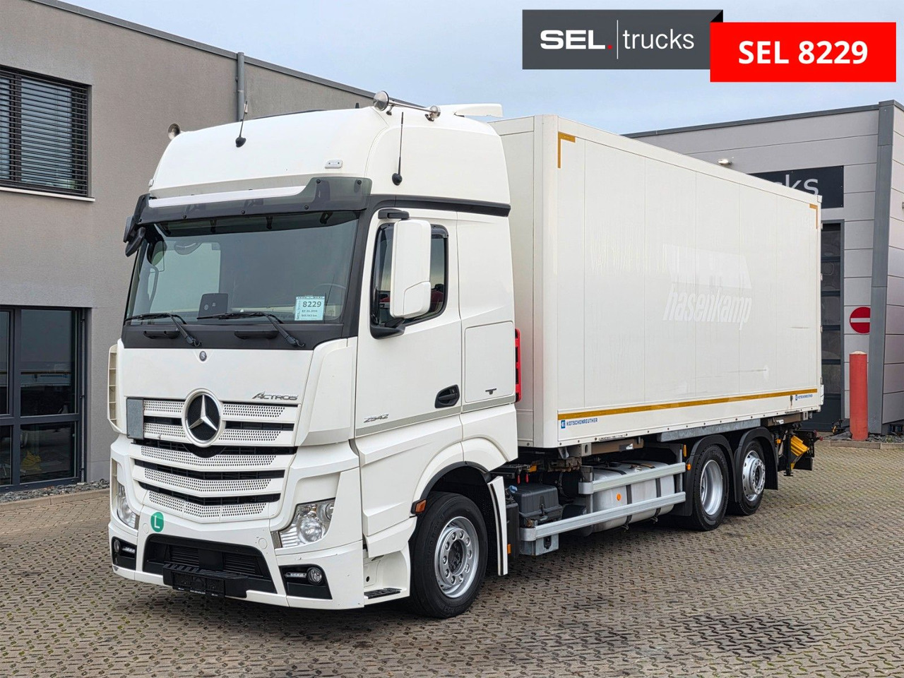 Mercedes-Benz Actros 2542 / Standklima / Ldbw / Lenkachse - ناقلة حاويات/ شاحنة حاويات: صورة 1 Mercedes-Benz Actros 2542 / Standklima / Ldbw / Lenkachse - ناقلة حاويات/ شاحنة حاويات: صورة 1
