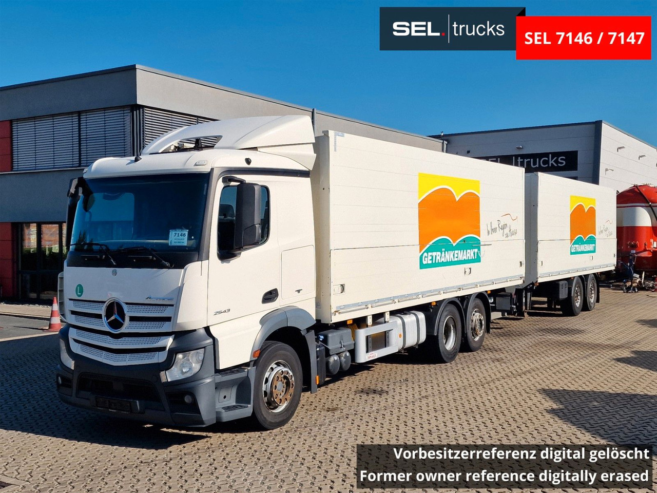 Mercedes-Benz Actros 2543 / Retarder / Lenkachse / Liftachse - شاحنة مشروبات: صورة 1 Mercedes-Benz Actros 2543 / Retarder / Lenkachse / Liftachse - شاحنة مشروبات: صورة 1
