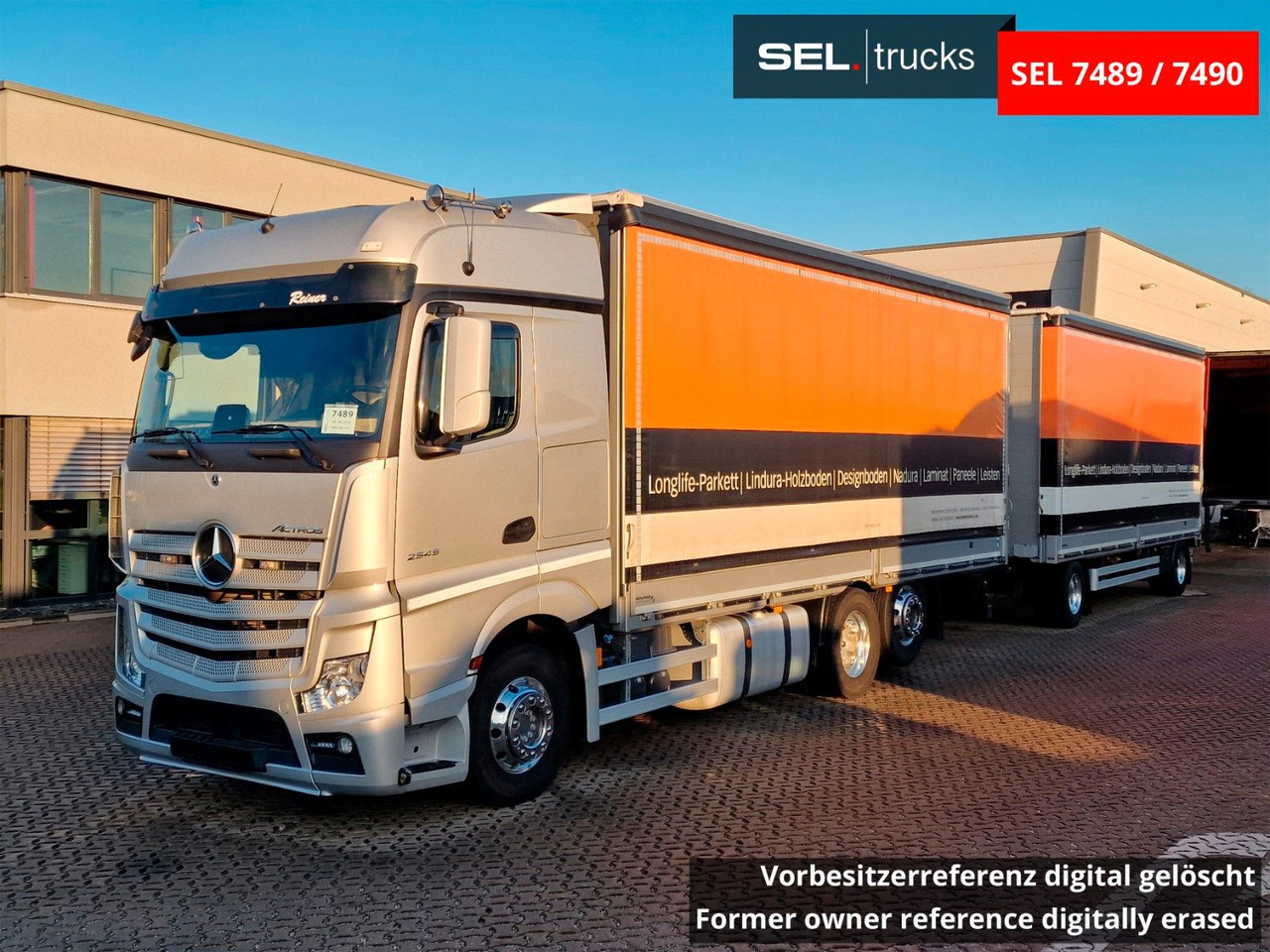 Mercedes-Benz Actros 2545 / Retarder / Alukappen / Standklima - شاحنة ذات ستائر جانبية: صورة 1 Mercedes-Benz Actros 2545 / Retarder / Alukappen / Standklima - شاحنة ذات ستائر جانبية: صورة 1