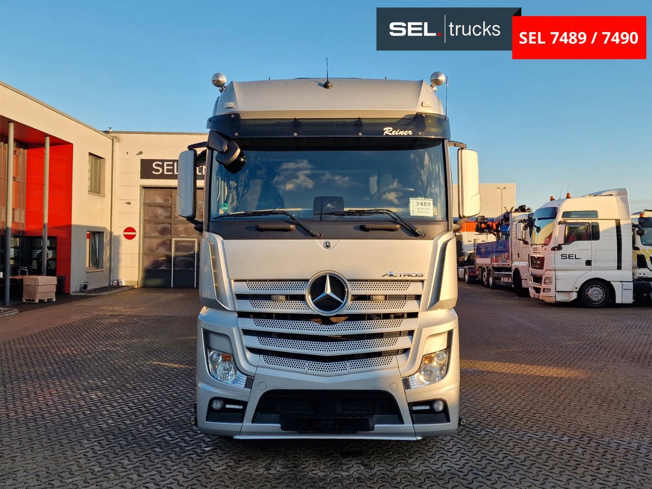 Mercedes-Benz Actros 2545 / Retarder / Alukappen / Standklima - شاحنة ذات ستائر جانبية: صورة 2 Mercedes-Benz Actros 2545 / Retarder / Alukappen / Standklima - شاحنة ذات ستائر جانبية: صورة 2