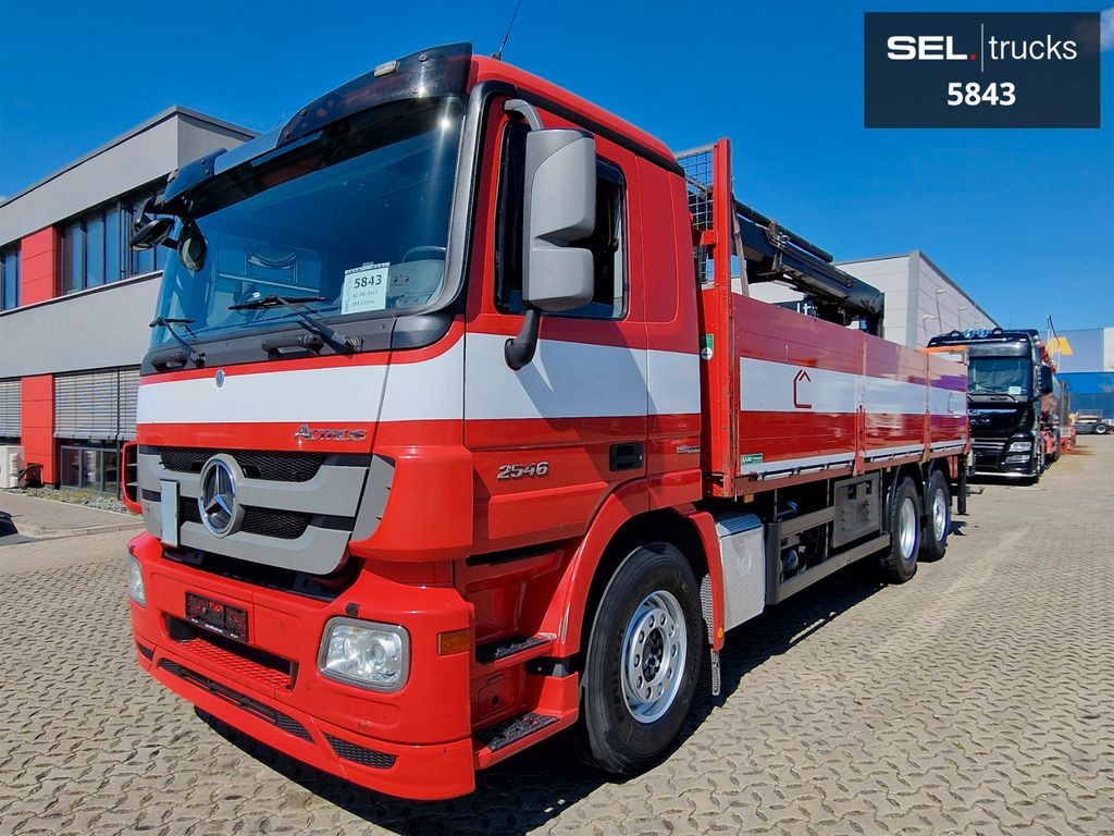 Mercedes-Benz Actros 2546 / HIAB 166K / ADC 4,1t / Lenkachse Mercedes-Benz Actros 2546 / HIAB 166K / ADC 4,1t / Lenkachse - شاحنة كرين, شاحنات مسطحة: صورة 1 Mercedes-Benz Actros 2546 / HIAB 166K / ADC 4,1t / Lenkachse Mercedes-Benz Actros 2546 / HIAB 166K / ADC 4,1t / Lenkachse - شاحنة كرين, شاحنات مسطحة: صورة 1