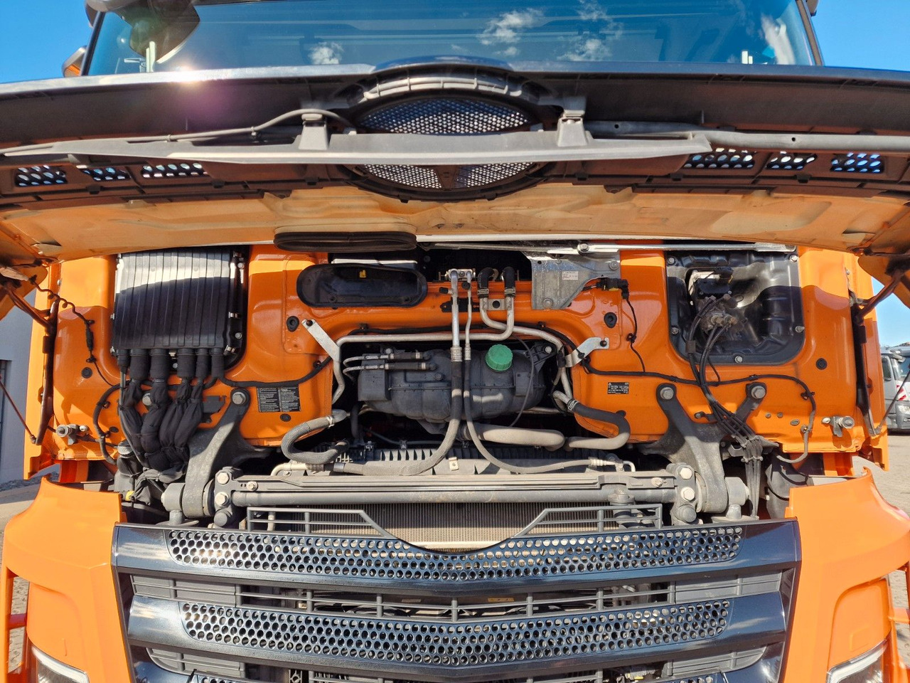 شاحنة ذات ستائر جانبية Mercedes-Benz Actros 2548 / Retarder / Aluklappen / 6E: صورة 14