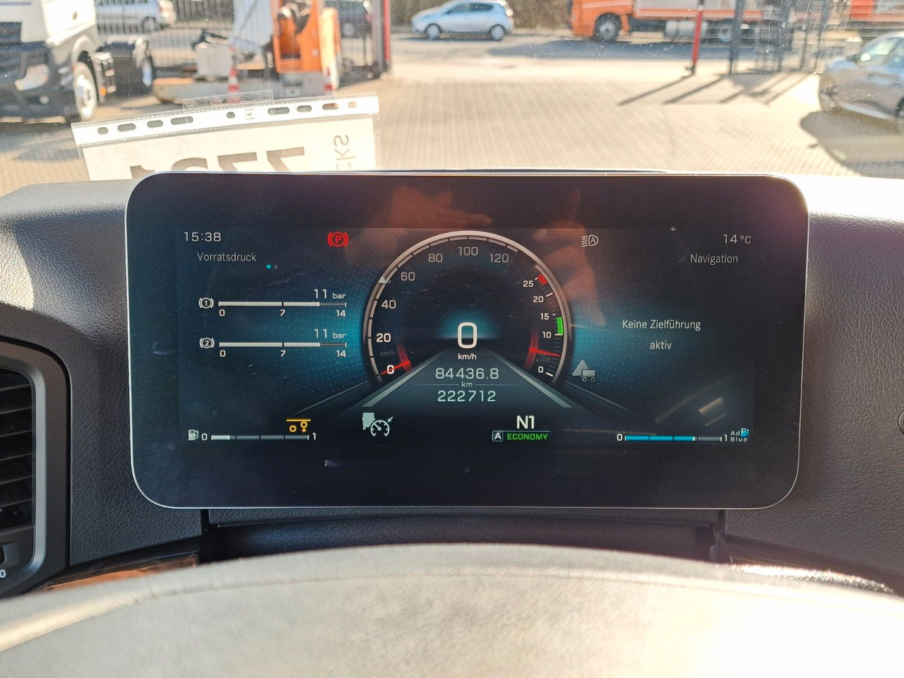 شاحنة ذات ستائر جانبية Mercedes-Benz Actros 2548 / Retarder / Aluklappen / 6E: صورة 22