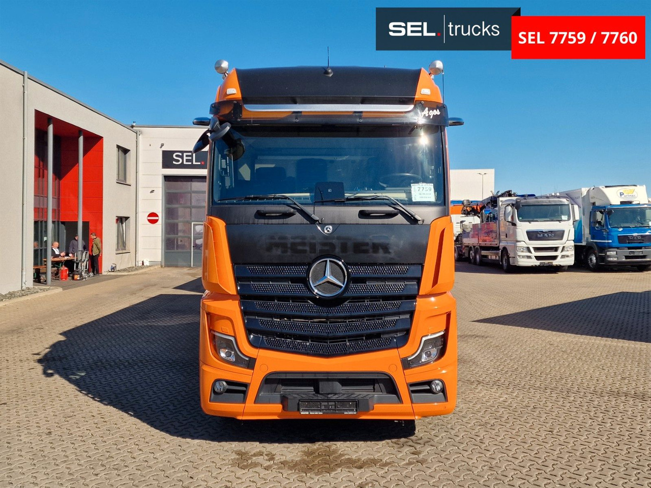Mercedes-Benz Actros 2548 / Retarder / Euro 6E / Aluklappen - شاحنة ذات ستائر جانبية: صورة 2 Mercedes-Benz Actros 2548 / Retarder / Euro 6E / Aluklappen - شاحنة ذات ستائر جانبية: صورة 2