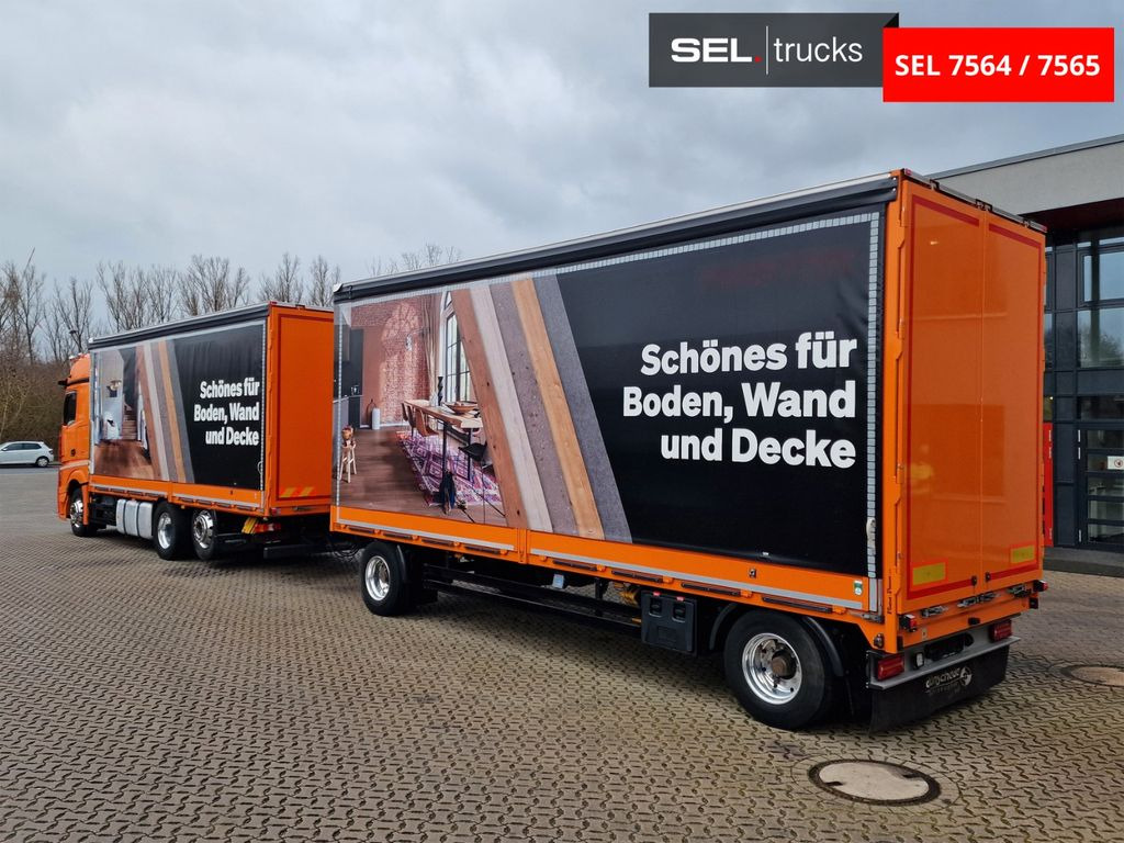 شاحنة ذات ستائر جانبية Mercedes-Benz Actros 2548 / Retarder Mercedes-Benz Actros 2548 / Retarder: صورة 7