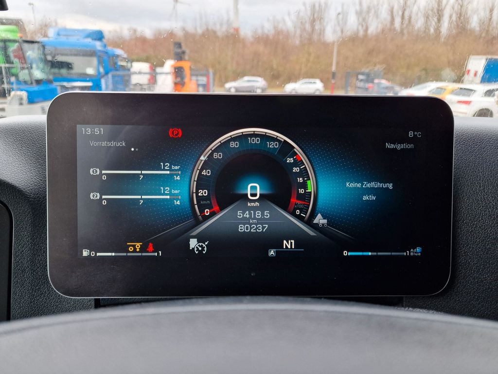 شاحنة ذات ستائر جانبية Mercedes-Benz Actros 2548 / Retarder Mercedes-Benz Actros 2548 / Retarder: صورة 18