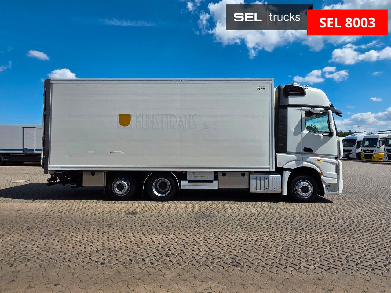 Mercedes-Benz Actros 2551 /Retarder/Ldbw/Konvekta/Lenkachse - شاحنة صندوقية: صورة 4 Mercedes-Benz Actros 2551 /Retarder/Ldbw/Konvekta/Lenkachse - شاحنة صندوقية: صورة 4