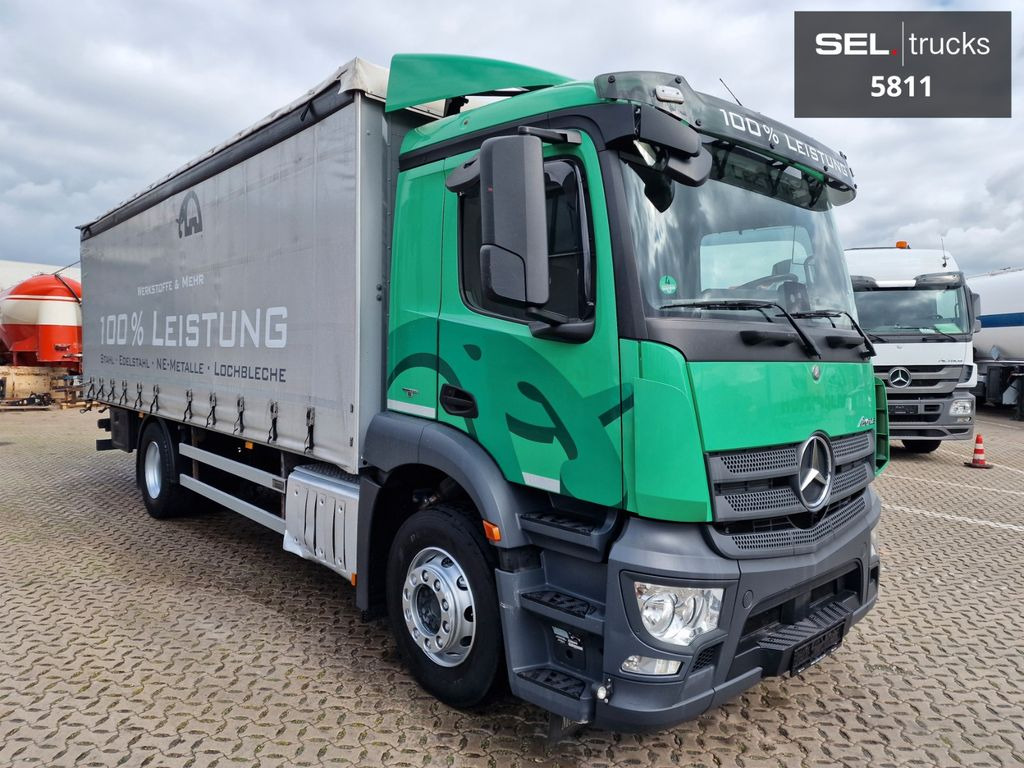 Mercedes-Benz Antos 1830L 4X2 Mercedes-Benz Antos 1830L 4X2 / ideal für Stahltransporte - شاحنة ذات ستائر جانبية: صورة 4 Mercedes-Benz Antos 1830L 4X2 Mercedes-Benz Antos 1830L 4X2 / ideal für Stahltransporte - شاحنة ذات ستائر جانبية: صورة 4