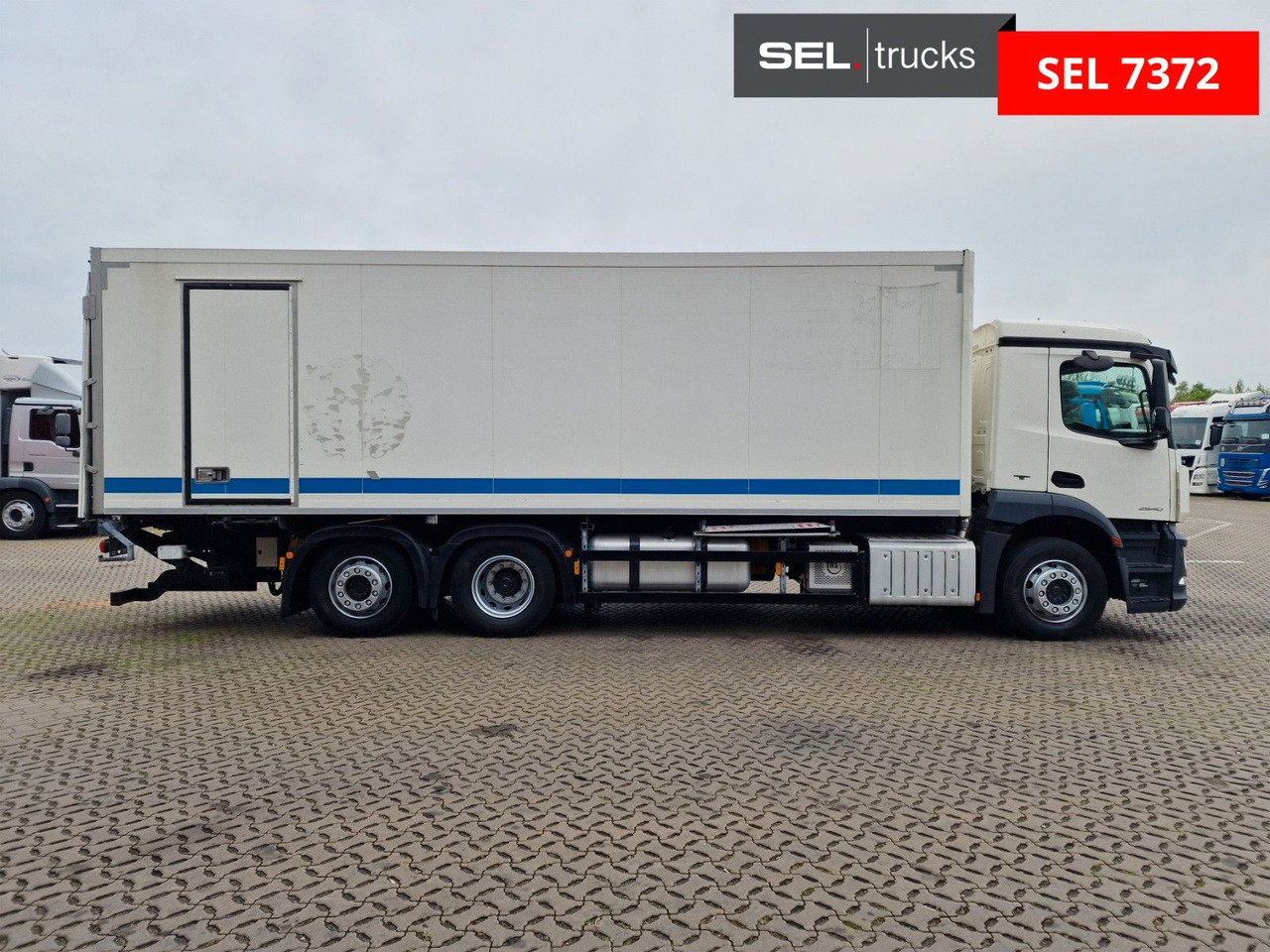 Mercedes-Benz Antos 2540 / Ladebordwand / Lenkachse /Liftachse - شاحنة صندوقية: صورة 5 Mercedes-Benz Antos 2540 / Ladebordwand / Lenkachse /Liftachse - شاحنة صندوقية: صورة 5
