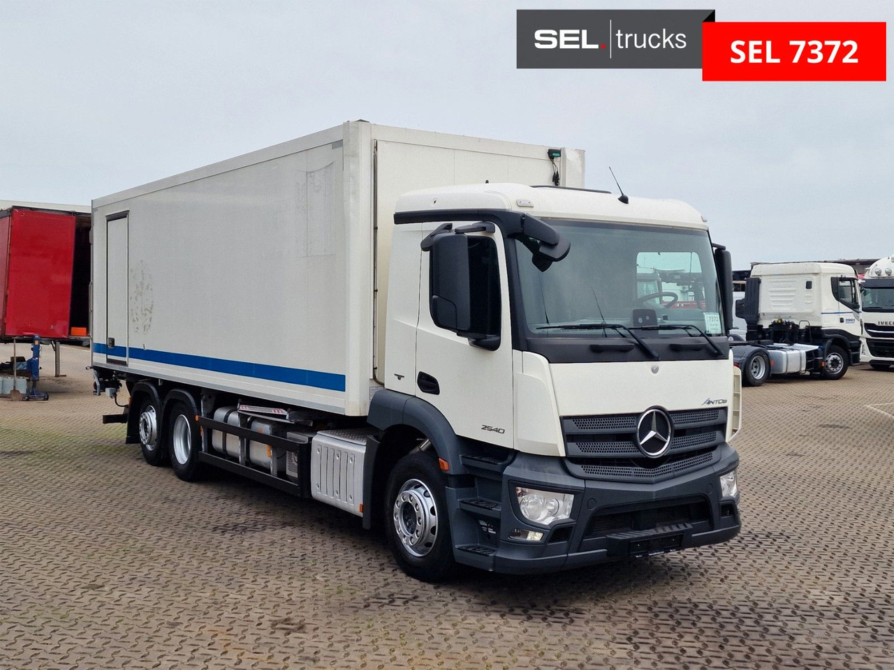 Mercedes-Benz Antos 2540 / Ladebordwand / Lenkachse /Liftachse - شاحنة صندوقية: صورة 4 Mercedes-Benz Antos 2540 / Ladebordwand / Lenkachse /Liftachse - شاحنة صندوقية: صورة 4