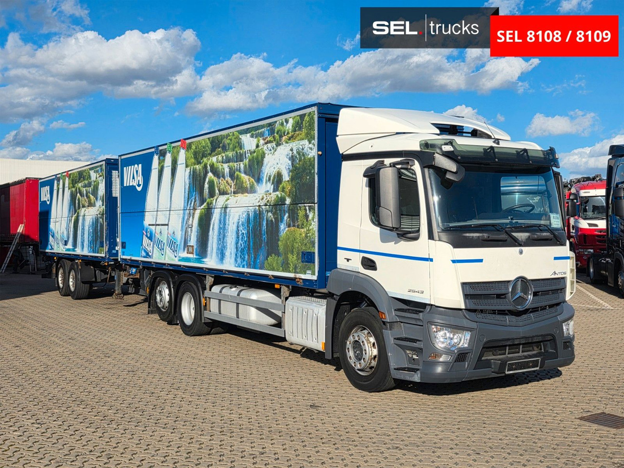 Mercedes-Benz Antos 2543 / Ldbw / Lenkachse / Liftachse - شاحنة مشروبات: صورة 3 Mercedes-Benz Antos 2543 / Ldbw / Lenkachse / Liftachse - شاحنة مشروبات: صورة 3