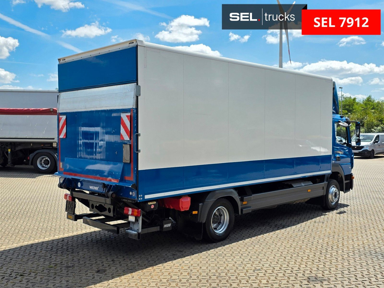 Mercedes-Benz Atego 1218 / Ladebordwand - شاحنة صندوقية: صورة 5 Mercedes-Benz Atego 1218 / Ladebordwand - شاحنة صندوقية: صورة 5