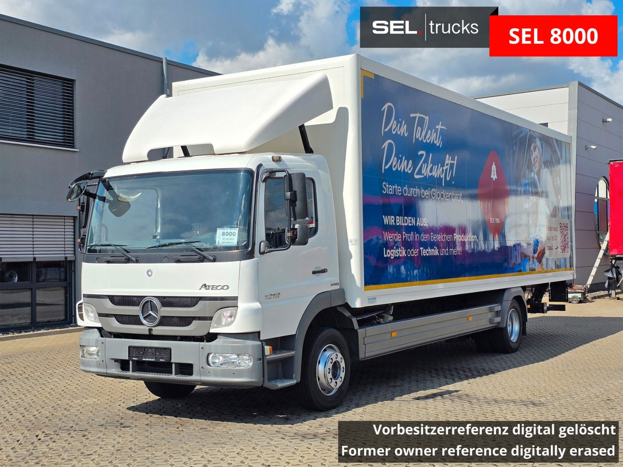 Mercedes-Benz Atego 1218 / Ladebordwand - شاحنة صندوقية: صورة 1 Mercedes-Benz Atego 1218 / Ladebordwand - شاحنة صندوقية: صورة 1