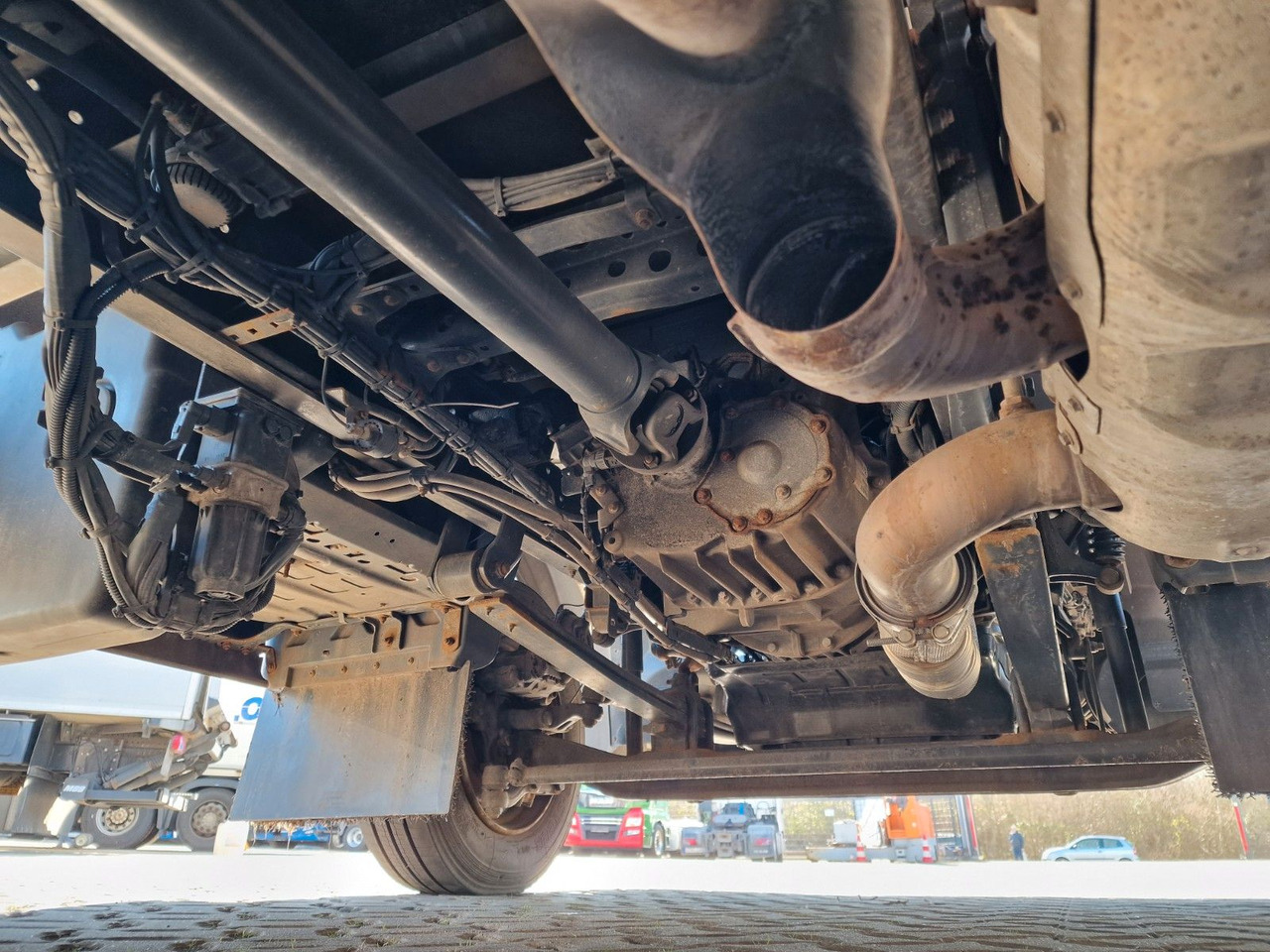 شاحنة ذات ستائر جانبية Mercedes-Benz Atego 1221 / Ladebordwand: صورة 13