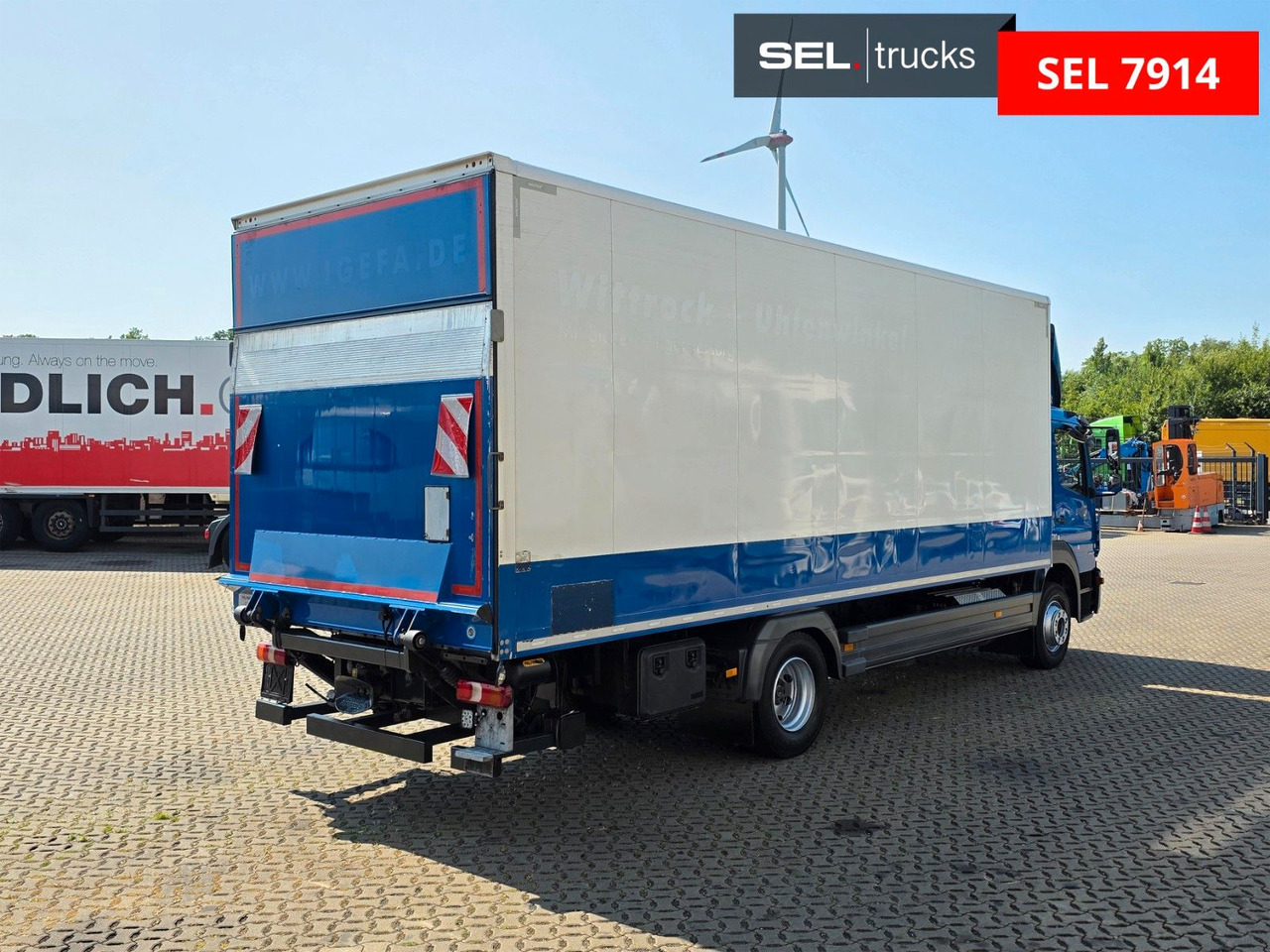 Mercedes-Benz Atego 1324 / Ladebordwand - شاحنة صندوقية: صورة 5 Mercedes-Benz Atego 1324 / Ladebordwand - شاحنة صندوقية: صورة 5