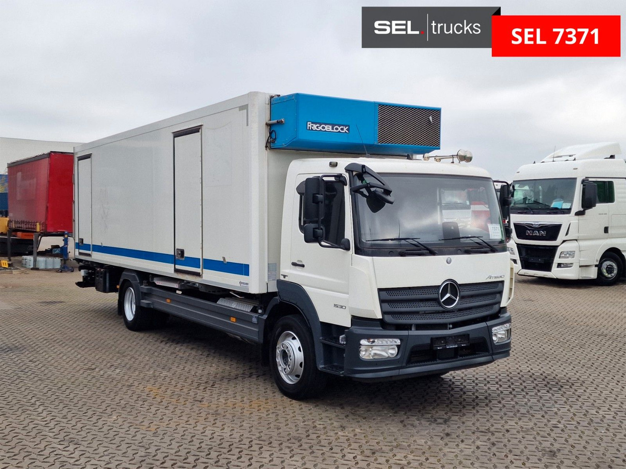 Mercedes-Benz Atego 1530 / Ladebordwand / Frigoblock FK25L - شاحنة ذات مبرد: صورة 3 Mercedes-Benz Atego 1530 / Ladebordwand / Frigoblock FK25L - شاحنة ذات مبرد: صورة 3
