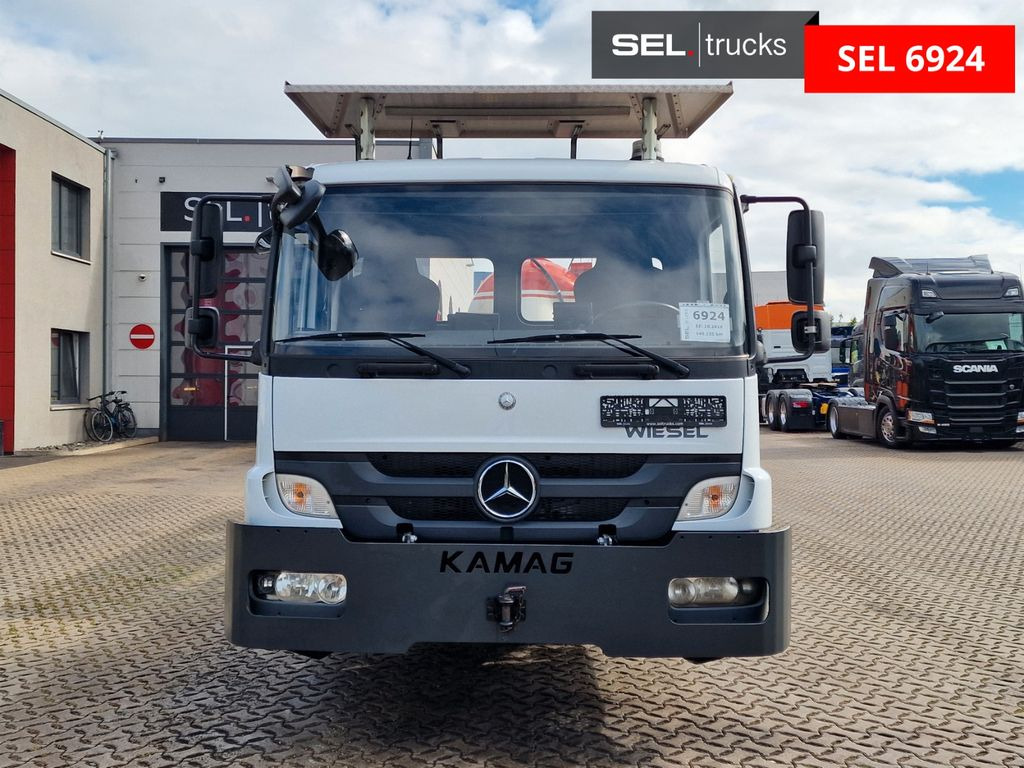 Mercedes-Benz KAMAG WBH 25 / Wiesel Umsetzer Sattelplatte - ناقلة حاويات/ شاحنة حاويات: صورة 2 Mercedes-Benz KAMAG WBH 25 / Wiesel Umsetzer Sattelplatte - ناقلة حاويات/ شاحنة حاويات: صورة 2