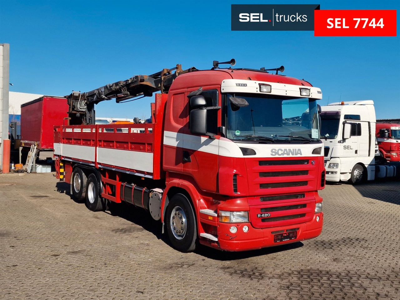 Scania R 340 LB6X2*4MNA /Retarder /HIAB 166K /Lenkachse - شاحنة كرين: صورة 3 Scania R 340 LB6X2*4MNA /Retarder /HIAB 166K /Lenkachse - شاحنة كرين: صورة 3