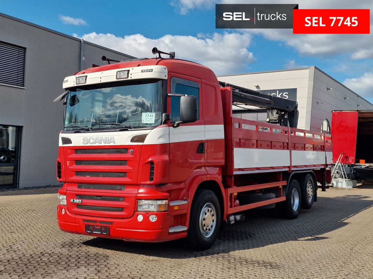 Scania R 340 LB6X2*4MNA /Retarder/HIAB 166K /Lenkachse - شاحنة كرين: صورة 1 Scania R 340 LB6X2*4MNA /Retarder/HIAB 166K /Lenkachse - شاحنة كرين: صورة 1