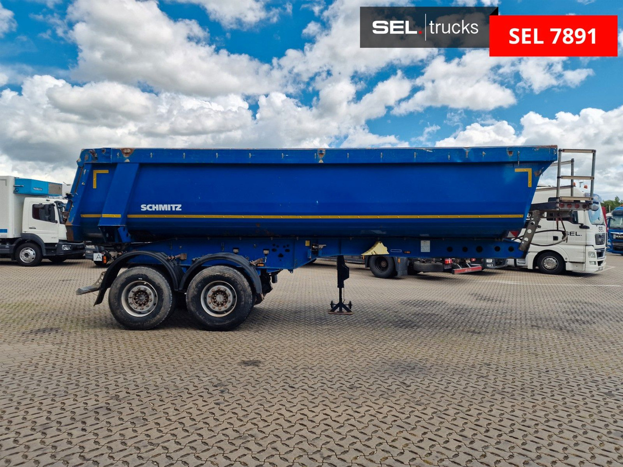 Schmitz Cargobull SKI 18 SL-7,2 SR / Liftachse - نصف مقطورة قلابة: صورة 4 Schmitz Cargobull SKI 18 SL-7,2 SR / Liftachse - نصف مقطورة قلابة: صورة 4