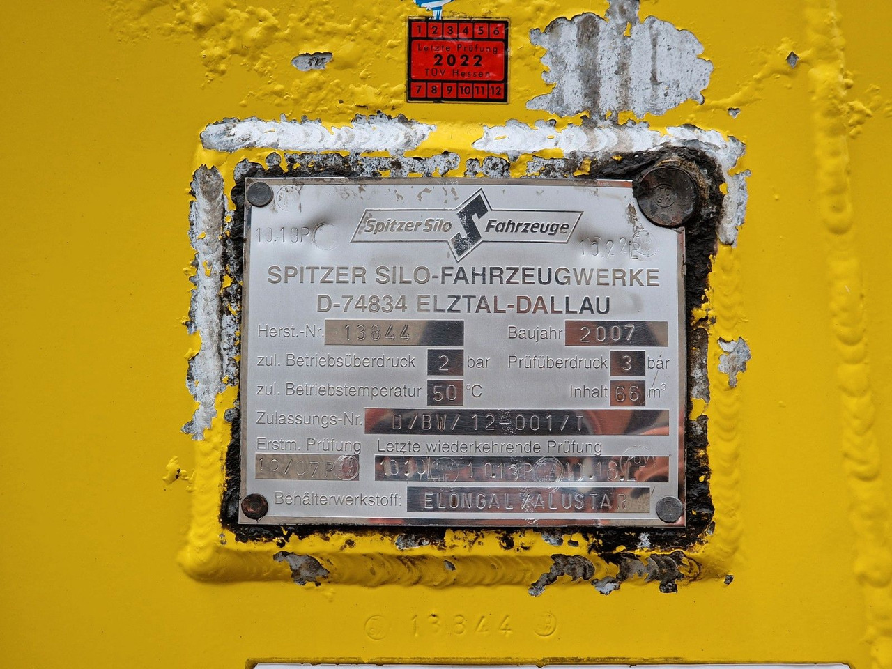 بلكر Spitzer SK2766 CAL GGVS / Kippsilo / 66m3 / ADR AT: صورة 18 بلكر Spitzer SK2766 CAL GGVS / Kippsilo / 66m3 / ADR AT: صورة 18