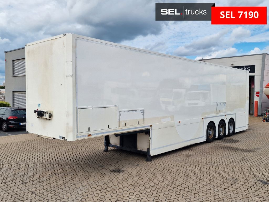 Van Eck PT-3Z / Doppelstock / Ladebordwand - نصف مقطورة بصندوق مغلق: صورة 1 Van Eck PT-3Z / Doppelstock / Ladebordwand - نصف مقطورة بصندوق مغلق: صورة 1