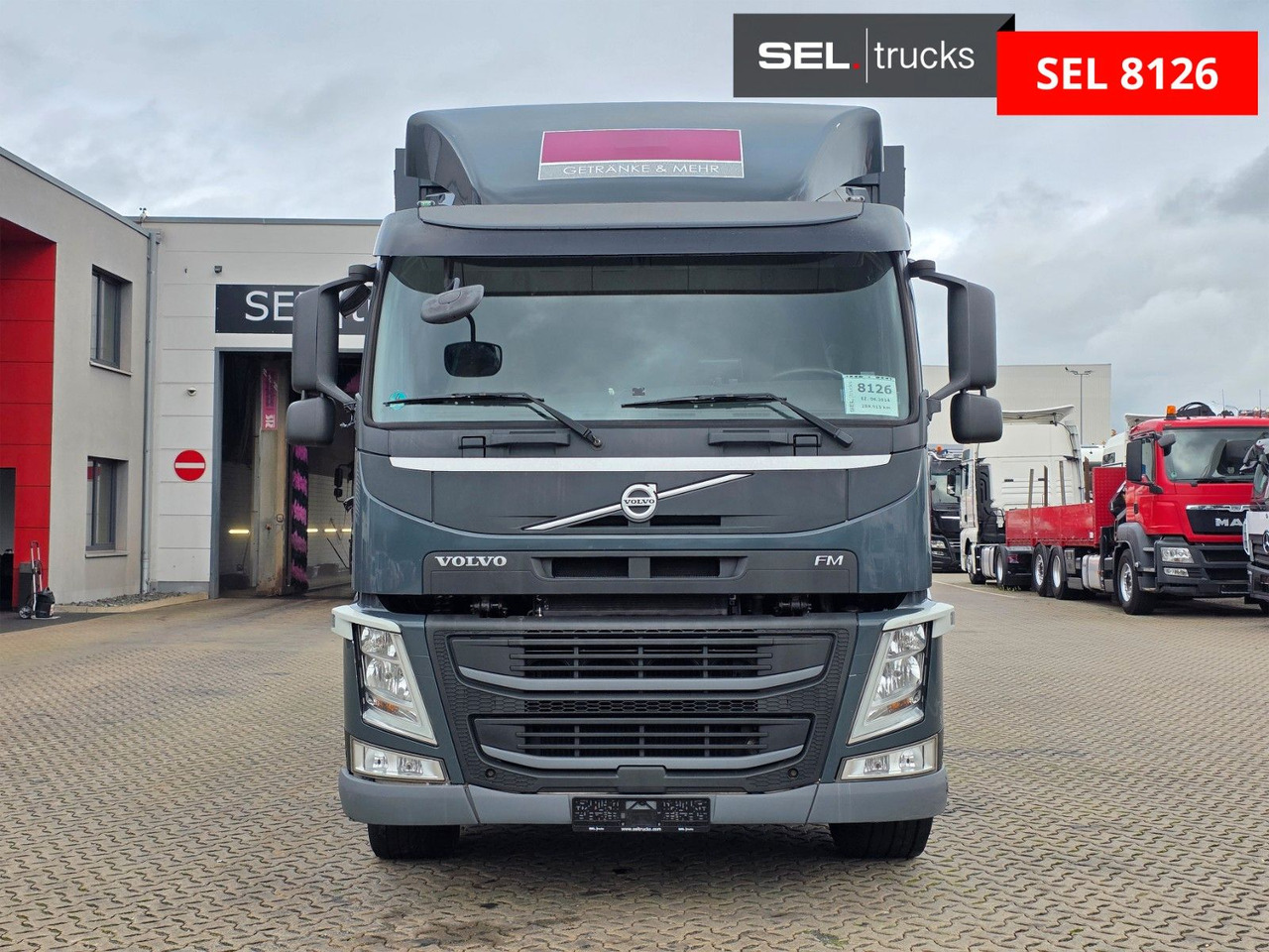 Volvo FM 410 / Ladebordwand / Lenkachse - شاحنة ذات ستائر جانبية: صورة 2 Volvo FM 410 / Ladebordwand / Lenkachse - شاحنة ذات ستائر جانبية: صورة 2