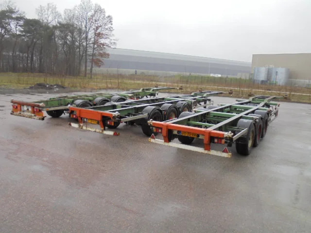 BFT CS 36 126 10 G MIDDEN EN ACHTER UITSCHUIFBAAR - ناقل حاوية/ نصف مقطورة بحاوية: صورة 5 BFT CS 36 126 10 G MIDDEN EN ACHTER UITSCHUIFBAAR - ناقل حاوية/ نصف مقطورة بحاوية: صورة 5