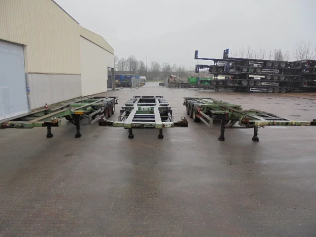 BFT CS 36 126 10 G MIDDEN EN ACHTER UITSCHUIFBAAR - ناقل حاوية/ نصف مقطورة بحاوية: صورة 2 BFT CS 36 126 10 G MIDDEN EN ACHTER UITSCHUIFBAAR - ناقل حاوية/ نصف مقطورة بحاوية: صورة 2