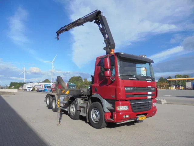 DAF CF 85 410 8X2 + 30T HAAK NL TRUCK - شاحنة برافعة خطافية, شاحنة كرين: صورة 3 DAF CF 85 410 8X2 + 30T HAAK NL TRUCK - شاحنة برافعة خطافية, شاحنة كرين: صورة 3